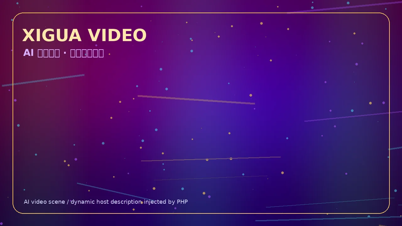 西瓜视频霓虹科技娱乐视频Banner 当前访问域名pdnberf.cn